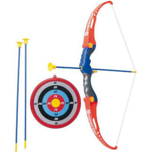 WDK Groupe Partner - set de tir à l'arc avec cible arc et flèches - Jeu De Société