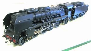 frantic - locomotive vapeur type 141p noire - Train Miniature