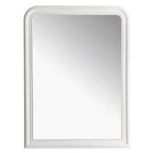MAISONS DU MONDE - miroir louis blanc 90x120 - Miroir