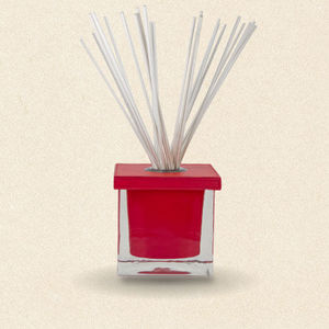 Synopsis Paris - diffuseur de parfum so cube rouge (2 mois) - Diffuseur De Parfum Par Capillarité