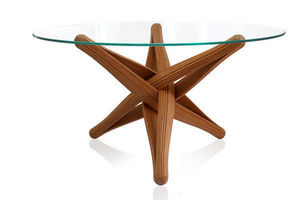 PLANKTON avant garde design - lockbamboo dining table - Pied De Table