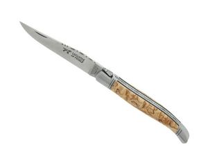 Couteau Laguiole de table Prestige bois de cerf - Arbalète G. David