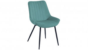 mobilier moss - louane turquoise - Chaise