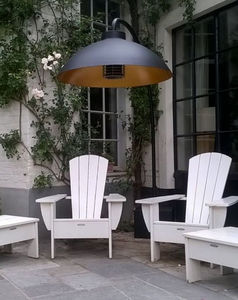 HEATSAIL - dome + lampe design - Parasol Chauffant