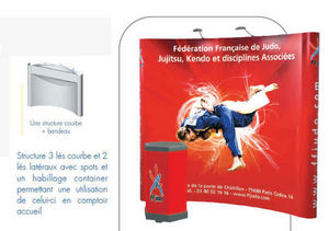 adimage-adexpo -  - Stand D'exposition Pliable