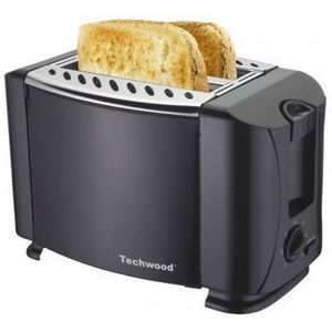 TECHWOOD - grille pain noir - Toaster