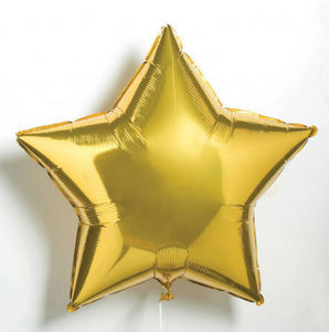 LITTLE LULUBEL - gold star - Ballon Gonflable