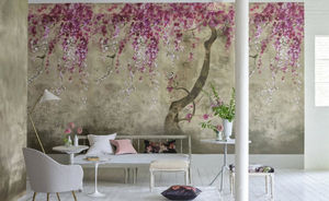Designers Guild - shinsha scene 2 blossom - Papier Peint Panoramique