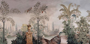 Ananbô - le jardin aux oiseaux - Papier Peint Panoramique