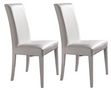Chaise-WHITE LABEL-Lot de 2 chaises design italienne VERTIGO LUX en s