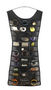 Porte-bijoux-Umbra-Rangement de bijoux petite robe noire 45x102cm