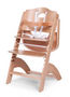 Chaise haute enfant-WHITE LABEL-Chaise haute évolutive pour bébé coloris bois natu