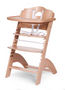 Chaise haute enfant-WHITE LABEL-Chaise haute évolutive pour bébé coloris bois natu