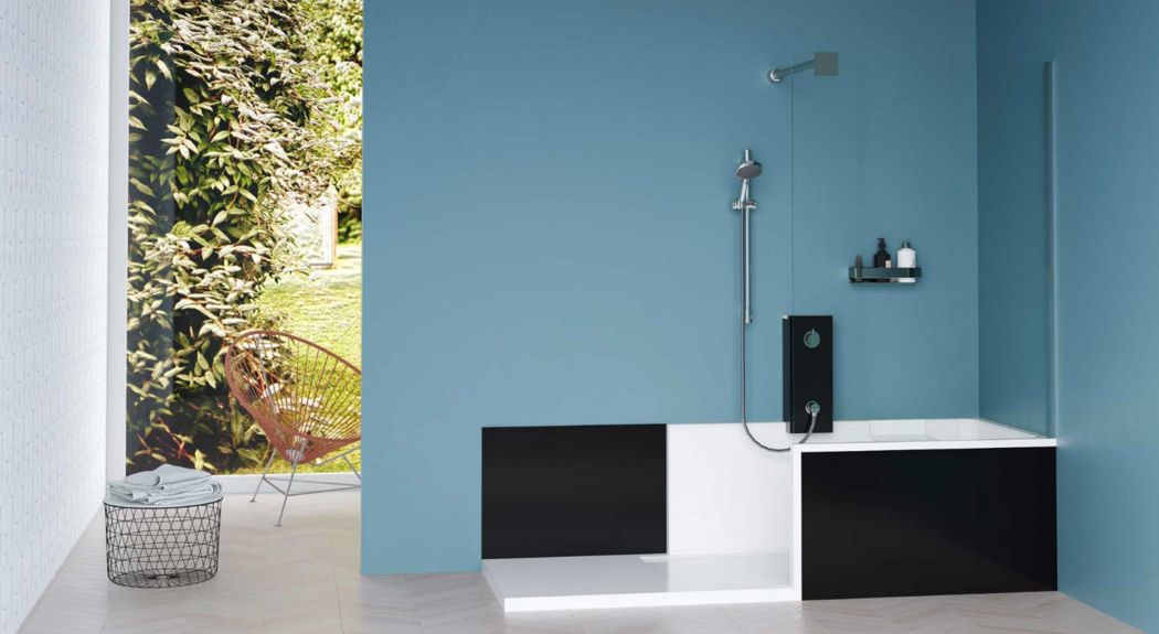 EVOLYO Corner shower enclosure Showers & Accessoires Bathroom Accessories and Fixtures  | 