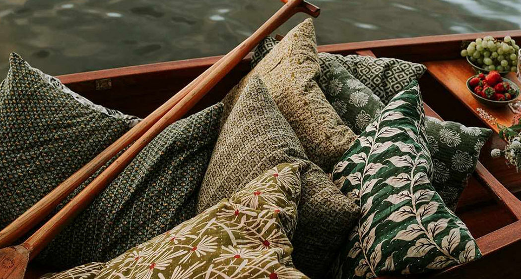 QUOTE COPENHAGEN Square Cushion Pillows & pillow-cases Household Linen  | 