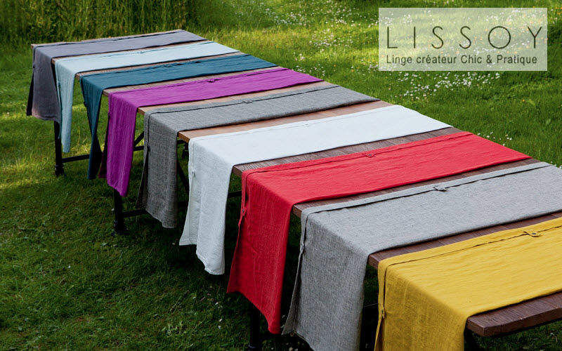 LISSOY Table runner Tablecloths Table Linen  | 