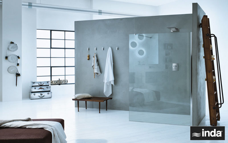 Inda Shower screen panel Showers & Accessoires Bathroom Accessories and Fixtures  | 
