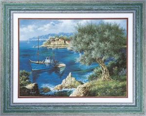 Atelier Artus - Tableaux Provence - olivier méditerranéen - Naval Painting