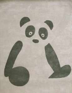 ART FOR KIDS - panda - Children's' Rug