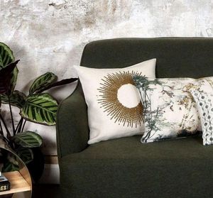 BIANKA LEONE - soleil bronze - Square Cushion
