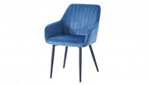 mobilier moss - candice bleu - Armchair