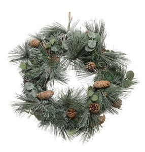 Amara - frosted pinecone - Christmas Wreath