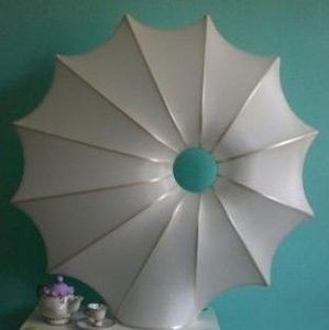 atoutdeco.com - lampe en soie naturelle modèle soleil - Table Lamp