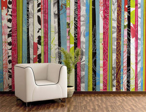 DECLIK - stripes - Panoramic Wallpaper