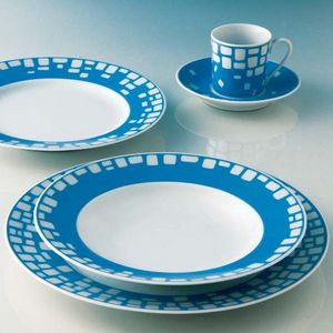 TUNISIE PORCELAINE -  - Dinner Plate