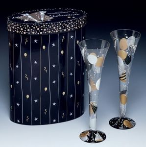 LOLITA DESIGNS - celebration champagne - Champagne Flute