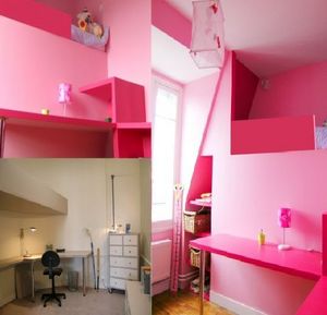 Alix Delclaux -  - Interior Decoration Plan Bedroom