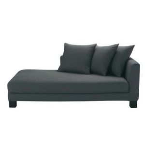 MAISONS DU MONDE - canapé droite gris ardoise 2-3 places turenne - Lounge Sofa