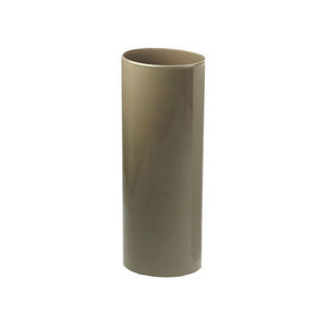 WHITE LABEL - vase tube en verre - Decorative Vase