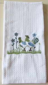 ITI  - Indian Textile Innovation - embroidery - Tea Towel