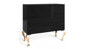 mobilier moss - betty noir - Chest Of Drawers