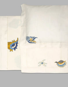 LORETTA CAPONI - blue shells - Bed Linen Set
