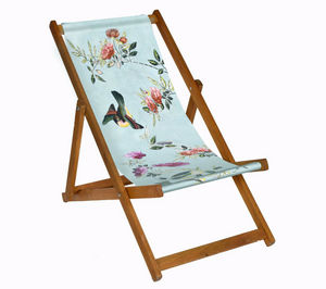 RAJ TENT CLUB - chinoiserie print - Deck Chair