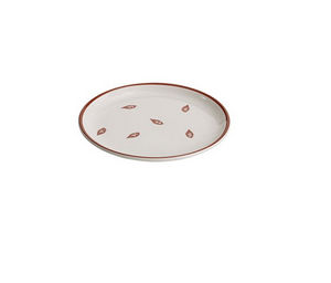Zafferano - plate brown - set 6 pieces - Dessert Plate