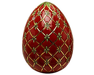 EMAUX DE LONGWY - oeuf taille 3 fabergé (petrouchka) - Decorative Egg