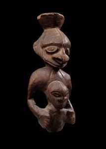 Michael Hamson Oceanic Art - figure de maternité ancestrale - Figurine