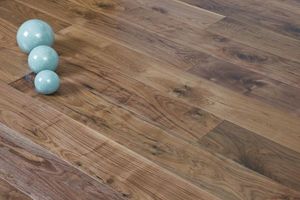 Xylo Flooring - strip american black walnut rustic - Wooden Floor