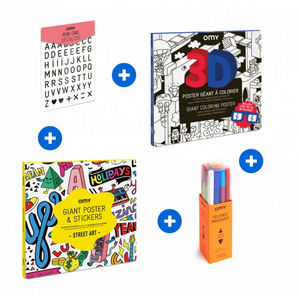 OMY - kit 8 - 12 ans - Colouring Book