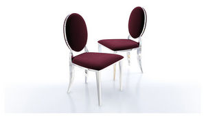 mobilier moss - __palmyr rouge - Medallion Chair