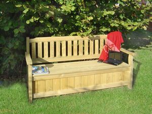 EASYMEUBLES -  - Garden Bench With Storage