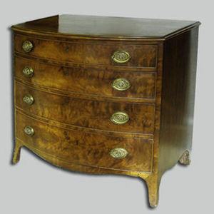 ANTHEMION - commode en acajou - Chest Of Drawers