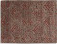 Modern rug-WHITE LABEL-BASANTI Tapis laine rouge taupe 170x240 cm