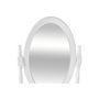 Dressing table-WHITE LABEL-Coiffeuse avec tabouret et miroir