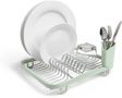 Dish drainer-Umbra-Egouttoir vaisselle avec Porte ustensiles amovible