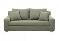 Sofa-bed-Home Spirit-Canapé lit convertible MANHATTAN tissu tweed taupe
