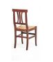 Chair-WHITE LABEL-Chaise  VECCHIO VANETO design noyer assise en pail